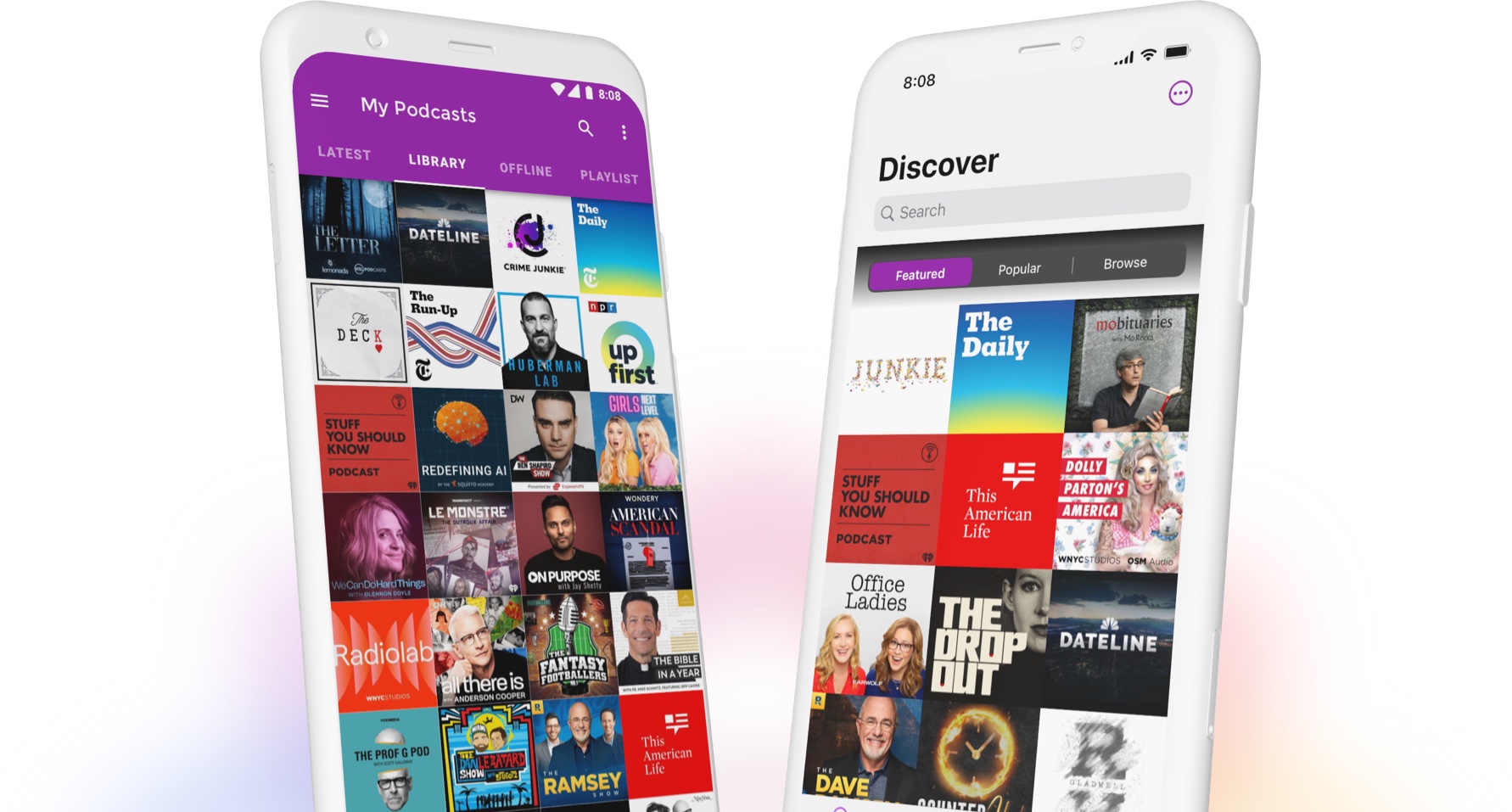 Simply the best podcast player for Android & iOS